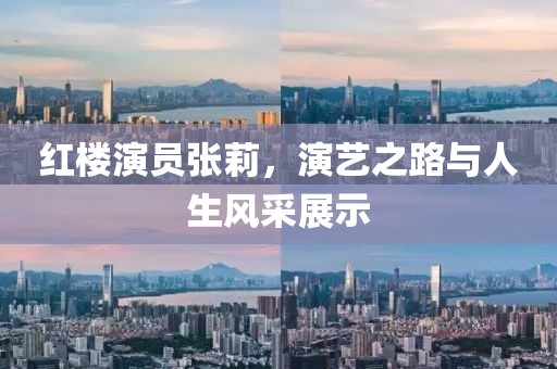 红楼演员张莉，演艺之路与人生风采展示