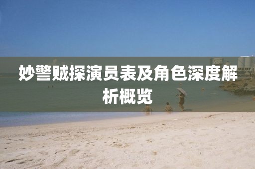 妙警贼探演员表及角色深度解析概览