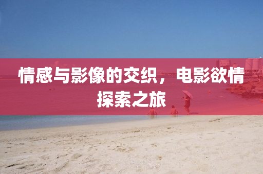 情感与影像的交织，电影欲情探索之旅