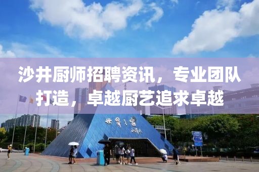 沙井厨师招聘资讯，专业团队打造，卓越厨艺追求卓越