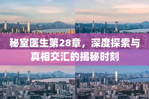 秘室医生第28章，深度探索与真相交汇的揭秘时刻