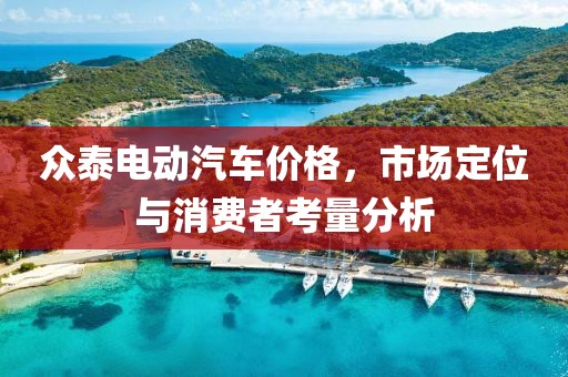 众泰电动汽车价格，市场定位与消费者考量分析