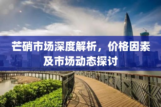 芒硝市场深度解析，价格因素及市场动态探讨