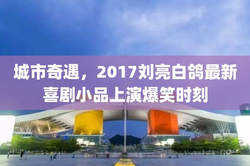 城市奇遇，2017刘亮白鸽最新喜剧小品上演爆笑时刻