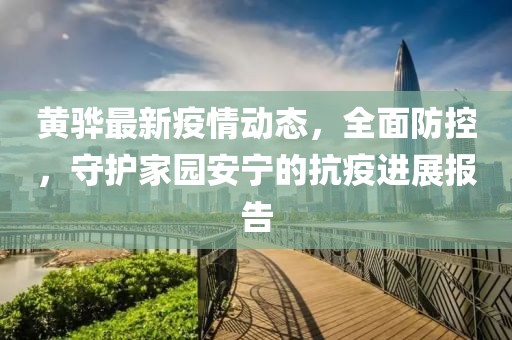 黄骅最新疫情动态，全面防控，守护家园安宁的抗疫进展报告