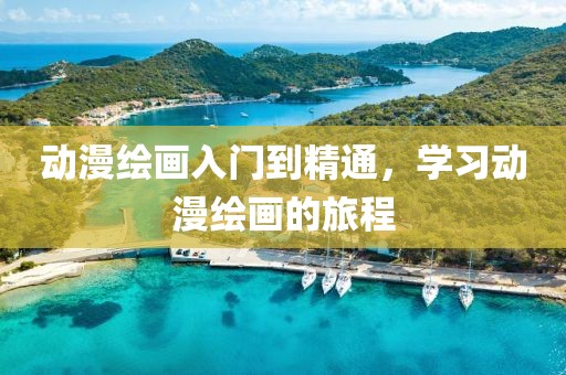 动漫绘画入门到精通，学习动漫绘画的旅程